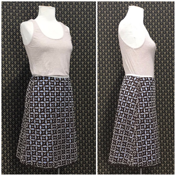 Anthro Eyelet A-Line Skirt by Snak - Picture 7 of 12